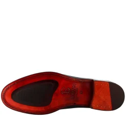 Derby Nero Elegante Da Uomo In Pelle Liscia