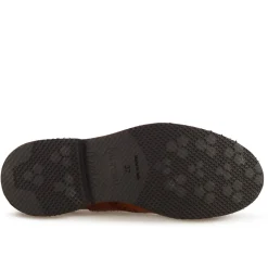 Francesina Brogue Da Donna In Pelle Colore Marrone Scuro