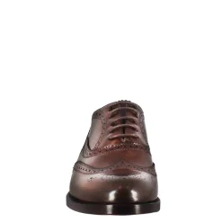 Francesina Da Donna Con Dettagli Brogue In Pelle Marrone Scuro
