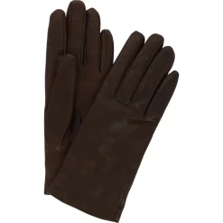 Guanti Classici Da Donna Fatti A Mano In Nappa Testa Di Moro