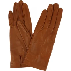 Guanti Classici Da Donna In Nappa Marrone Fatti A Mano