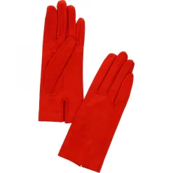 Guanti Classici Da Donna Fatti A Mano In Nappa Rossa