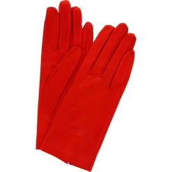 Guanti Classici Da Donna Fatti A Mano In Nappa Rossa