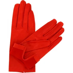 Guanti Classici Da Donna Fatti A Mano In Nappa Rossa