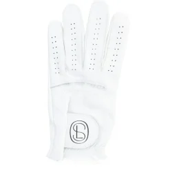Guanti Da Golf In Vera Pelle Colore Bianco