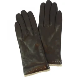Guanti Decorati Da Donna Fatti A Mano In Nappa Testa Di Moro