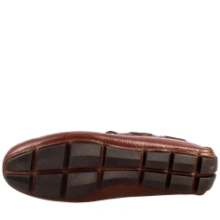 Mocassini Artigianali Carshoe Da Uomo In Pelle Color Marrone.