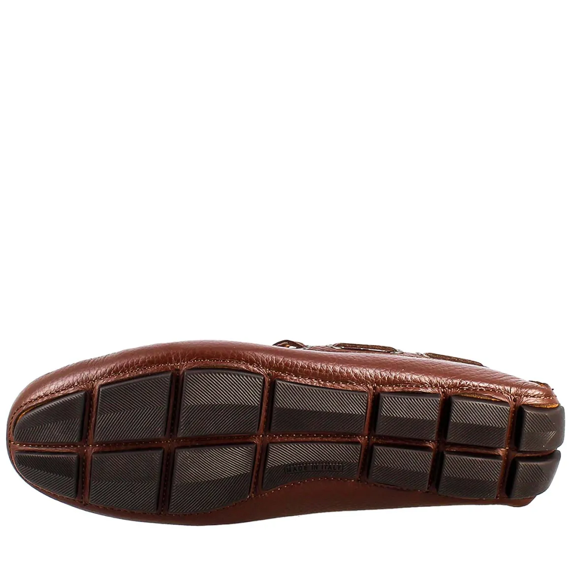 Mocassini Artigianali Carshoe Da Uomo In Pelle Color Marrone.