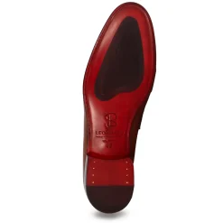 Mocassino Classico Con Morsetto Da Uomo In Pelle Colore Marrone