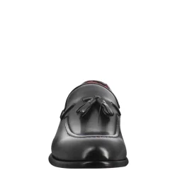 Mocassino Con Nappine Da Uomo In Pelle Colore Nero