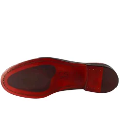 Mocassino Da Donna Con Bocca Di Leone In Pelle Marrone