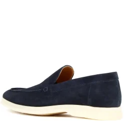 Mocassino Da Uomo Casual In Pelle Scamosciata Colore Blu