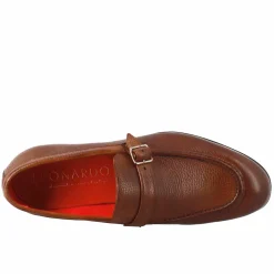 Mocassino Marrone Elegante Da Uomo In Pelle