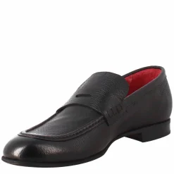 Mocassino Nero Elegante Da Uomo In Pelle