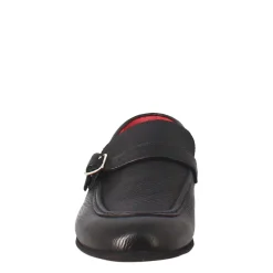 Mocassino Nero Elegante Da Uomo In Pelle Liscia
