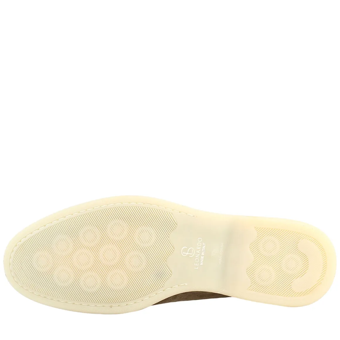 Mocassino Sfoderato Grigio Elegante Da Uomo In Camoscio