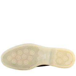 Mocassino Sfoderato Marrone Elegante Da Uomo In Camoscio