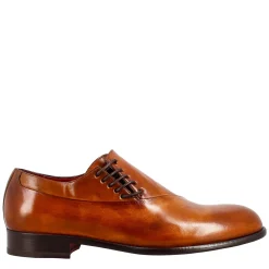 Oxford Marrone Siena Elegante Da Uomo In Pelle