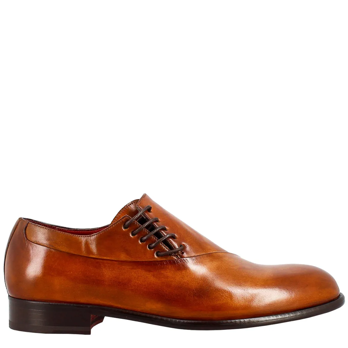 Oxford Marrone Siena Elegante Da Uomo In Pelle