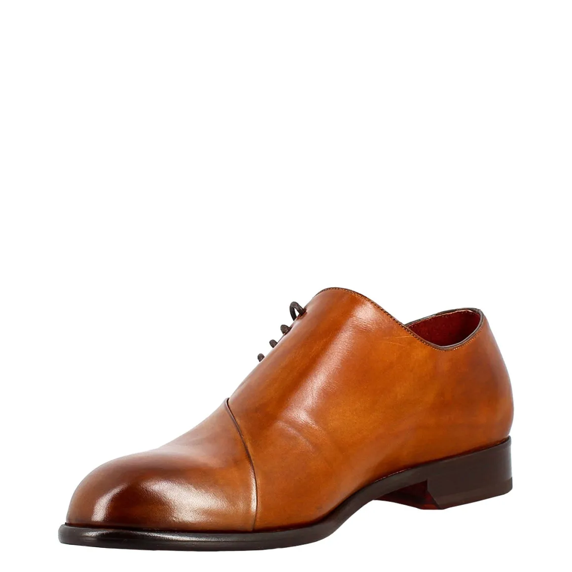 Oxford Marrone Siena Elegante Da Uomo In Pelle