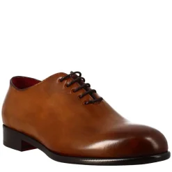 Oxford Wholecut Marrone Siena Elegante Da Uomo In Pelle