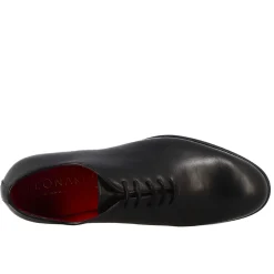 Oxford Wholecut Nero Elegante Da Uomo In Pelle
