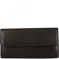 Portafogli In Nappa Con Scomparti Per Carte Di Credito Monete E Banconote Disponibile In Vari Colori
