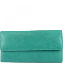 Portafogli In Nappa Con Scomparti Per Carte Di Credito Monete E Banconote Disponibile In Vari Colori