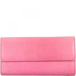 Portafogli In Nappa Con Scomparti Per Carte Di Credito Monete E Banconote Disponibile In Vari Colori