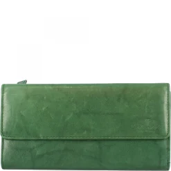 Portafogli In Nappa Con Scomparti Per Carte Di Credito Monete E Banconote Disponibile In Vari Colori