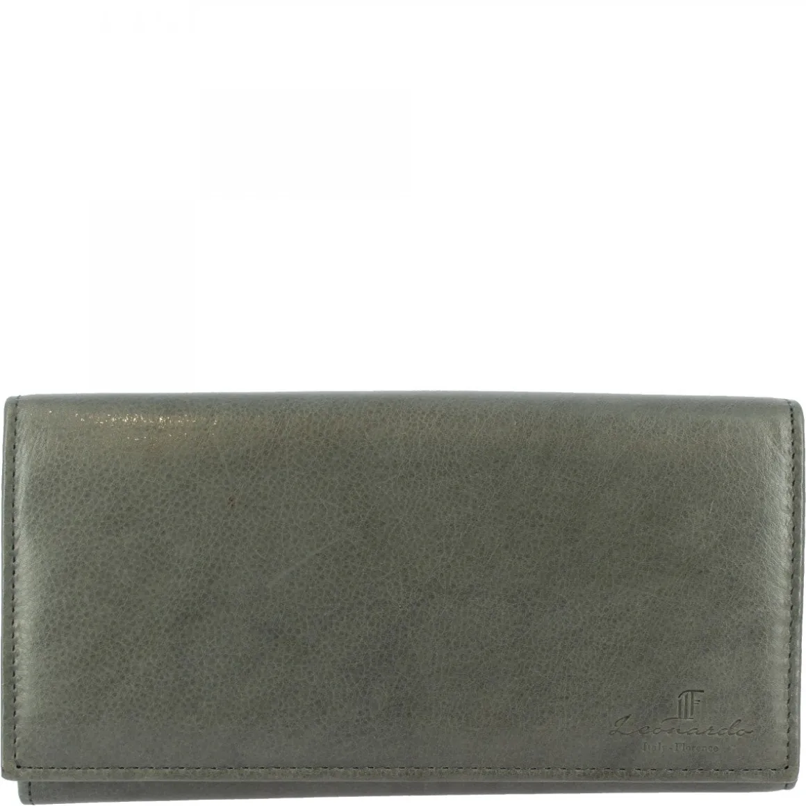 Portafoglio Donna Sauvage Pelle Di Vitello Nero Fatto A Mano Porta Tessere Tasche Banconote