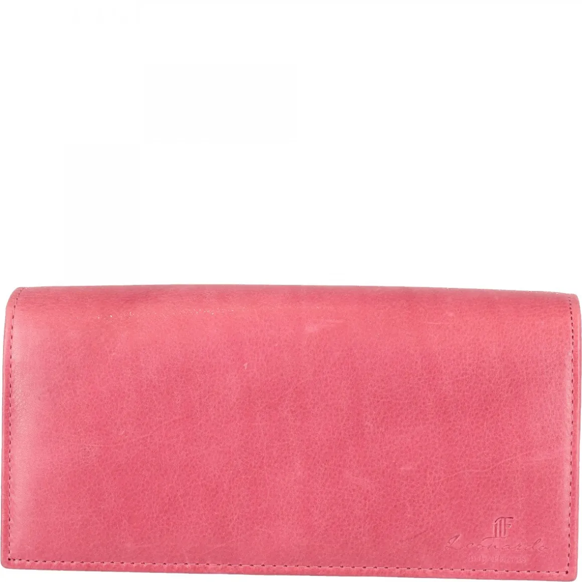 Portafoglio Donna Sauvage Pelle Di Vitello Nero Fatto A Mano Porta Tessere Tasche Banconote