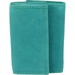 Portafoglio Unisex Sauvage Pelle Di Vitello Fatto A Mano Grigio Porta Tessere Banconote Monete