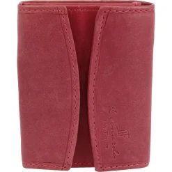 Portafoglio Unisex Sauvage Fatto A Mano Pelle Di Vitello Nero Porta Tessere Banconote Monete