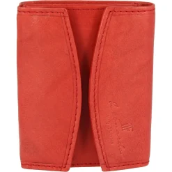Portafoglio Unisex Sauvage Fatto A Mano Pelle Di Vitello Nero Porta Tessere Banconote Monete