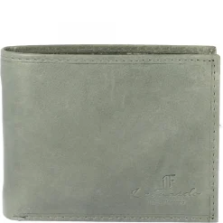 Portafoglio Uomo Sauvage Pelle Di Vitello Porta Tessere Banconote Tasche Laterali