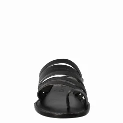 Sandali Celestia Da Donna Stile Romano Antico In Pelle Colore Nero
