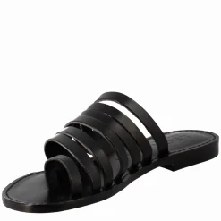 Sandali Celestia Da Donna Stile Romano Antico In Pelle Colore Nero