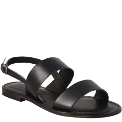 Sandali Euforia Da Donna Stile Romano Antico In Pelle Colore Nero
