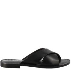 Sandali Incanto Da Donna Stile Romano Antico In Pelle Colore Nero