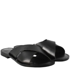 Sandali Incanto Da Donna Stile Romano Antico In Pelle Colore Nero