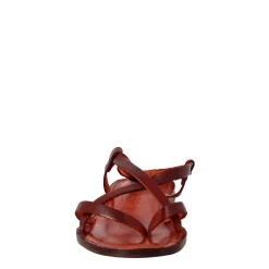 Sandali Solace Da Donna Stile Romano Antico In Pelle Marrone