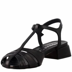 Sandalo Da Donna Colore Nero A Forma Di Gabbia