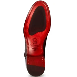 Scarpa Con Doppia Fibbia Da Uomo Colore Marrone Chiaro