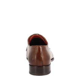 Scarpe Da Uomo Stringate Fatte A Mano In Pelle Brandy