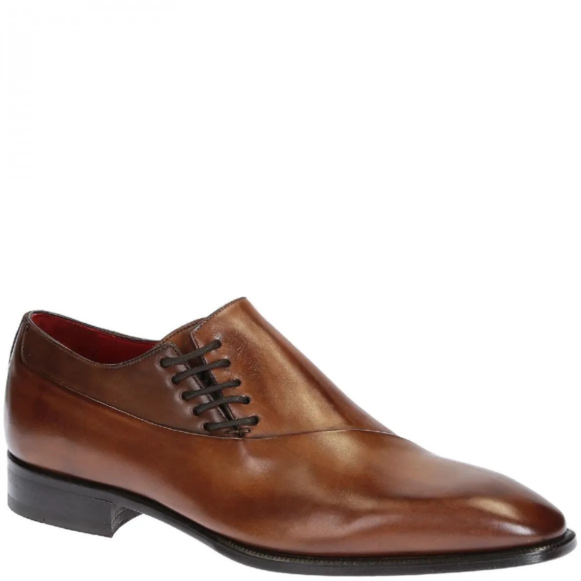 Scarpe Eleganti Da Uomo In Pelle Color Marrone Chiaro