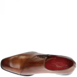 Scarpe Eleganti Da Uomo In Pelle Color Marrone Chiaro