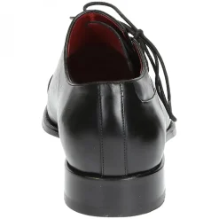Scarpe Francesine Eleganti Da Uomo In Pelle Nero