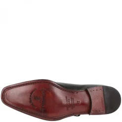 Scarpe Francesine Eleganti Da Uomo In Pelle Nero