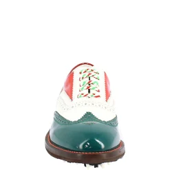 Scarpe Golf Uomo Fatte A Mano Nei Colori Della Bandiera Italiana